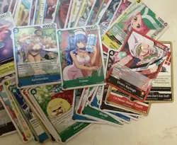 One Piece Card Game Lot Of 79 Cards, Common, Uncommon, Leaders - Image 3