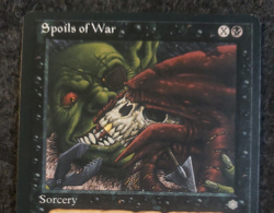 Spoils of War Ice Age NM Black Rare MAGIC THE GATHERING MTG CARD (DS3D1D1) - Image 3