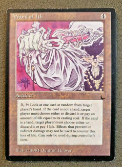 Wand of Ith The Dark NM Artifact Uncommon MAGIC THE GATHERING CARD (DS3D1PU).... - Image 1