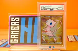 PSA 10 Mew Ex 205/165 Metal Card 151 Ultra Premium Collection GEM MINT Pokemon - Image 1