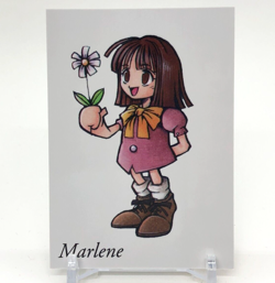 Marlene Final Fantasy VII Art Museum Card TCG Japanese Square Enix - Image 1
