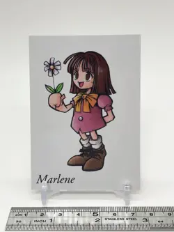 Marlene Final Fantasy VII Art Museum Card TCG Japanese Square Enix - Image 2