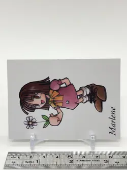 Marlene Final Fantasy VII Art Museum Card TCG Japanese Square Enix - Image 3