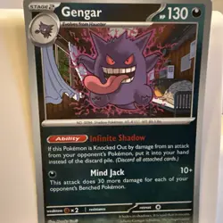 Pokemon TCG Gengar 50/88 Perfect Order Holo Rare - Image 3