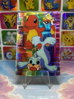 Pokemon Holo Vintage Pocket Monsters Vending Prism Sticker Nintendo collections - Image 1