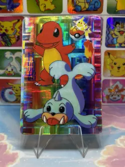 Pokemon Holo Vintage Pocket Monsters Vending Prism Sticker Nintendo collections - Image 2