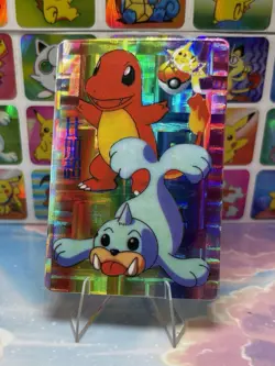 Pokemon Holo Vintage Pocket Monsters Vending Prism Sticker Nintendo collections - Image 5