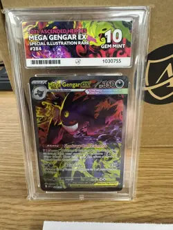Pokemon Mega Gengar Ascended Heroes 284/218 SIR ACE 10 For Sale - Image 1