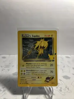 Rocket's Zapdos 15/132 - Celebrations: Classic Collection Pokemon TCG Holo - NM - Image 1