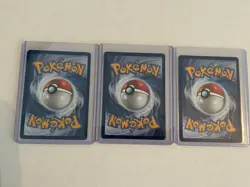 Pokemon TCG First Partner Illustration Collection Series 1 Gen 7 Starters Set - Image 2
