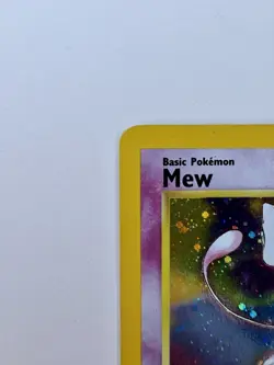 Mew Black Star 9 Promo WOTC Holo 1999 Pokemon TCG MP With Swirl - Image 4