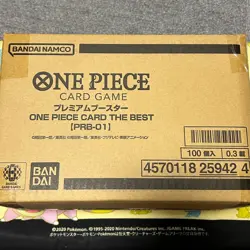 ONE PIECE card PRB-01 ONE PIECE CARD THE BEST Factory Sealed 1 case Japan - Image 1