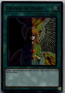 Change of Heart (UR) Ultra Rare 25th Anniversary Rarity Collection RA01-EN050 LP - Image 1