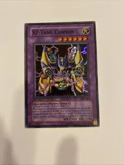 Yugioh XZ-Tank Cannon MFC-053 Super Rare Very Light Play Foil/Holo - Image 1
