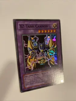 Yugioh XZ-Tank Cannon MFC-053 Super Rare Very Light Play Foil/Holo - Image 3