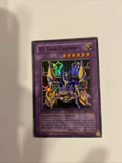 Yugioh XZ-Tank Cannon MFC-053 Super Rare Very Light Play Foil/Holo - Image 4