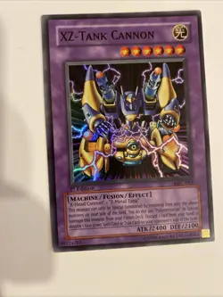 Yugioh XZ-Tank Cannon MFC-053 Super Rare Very Light Play Foil/Holo - Image 5