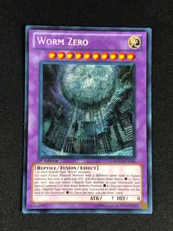 YUGIOH WORM ZERO HA03-EN056 1ST SECRET - Image 1