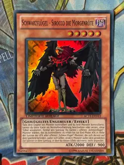 Blackwing - Sirocco the Dawn German YuGiOh Advent Calendar 2011 #AC11-DE011 VLP - Image 1