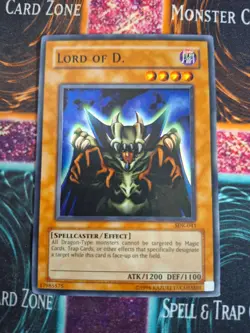 Yu-Gi-Oh! Lord of D. SDK-041 Super Rare Unlimited NM/LP - Image 1