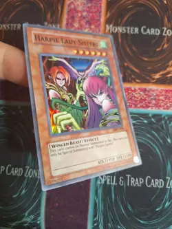 Yu-Gi-Oh! TCG Harpie Lady Sisters MRD-009 Super Rare Unlimited Near Mint - Image 2