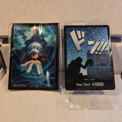 One Piece DF03 Devil Fruit Collection Vol 3 Sealed Promo Don Card & Sleeves Only - Image 1