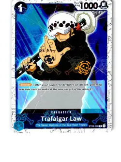 Trafalgar Law Jolly Roger Foil ST03-008 Premium Booster -The Best- One Piece LP - Image 1