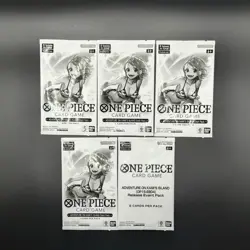 4 SEALED One Piece TCG - Op15 Adventure On Kami’s Island Dash Packs And 1 Event - Image 1
