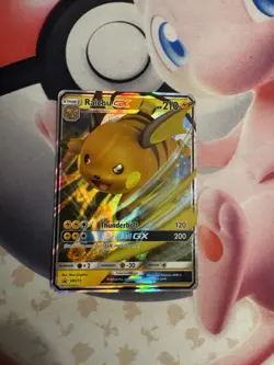 Raichu GX SM213 Sm Holo Promo Pokemon TCG Card - Image 1