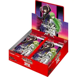 BANDAI Union Arena Code Geass Lelouch of the Rebellion Booster Box Sealed UA01BT - Image 1