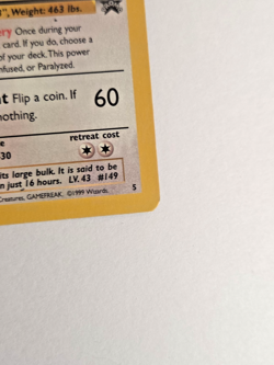Pokemon Dragonite Black Star Movie Promo 05/53 WOTC Regular Card - Image 4