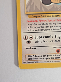 Pokemon Dragonite Black Star Movie Promo 05/53 WOTC Regular Card - Image 5