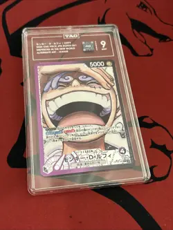 TAG 9 Monkey D Luffy Alt Art OP09-061 L ONE PIECE Card Japanese - Image 2