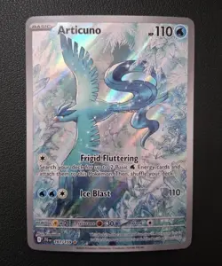 Pokemon Articuno SV09 Journey Together Illustration Rare Holo Card 161/159 - Image 1
