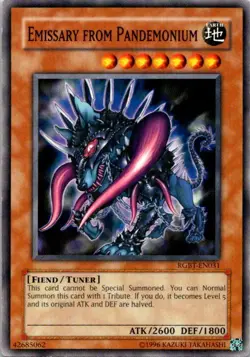 Emissary From Pandemonium RGBT-EN031 Yu-Gi-Oh! Card Light Play Unlimited - Image 1