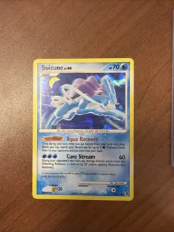 Pokemon TCG Suicune Secret Wonders 19/132 Cracked Ice Holo Rare Card - Image 1