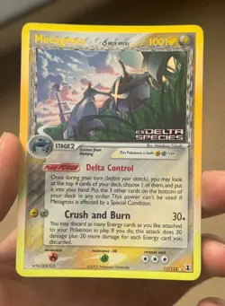 METAGROSS [Delta] 11/113 EX Delta Species REVERSE HOLO RH Pokemon TCG card NM+ - Image 2