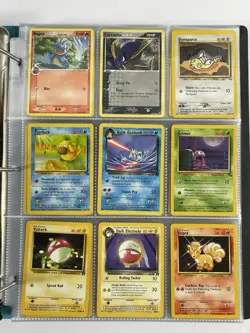 Pokemon Card Collection VTG Binder Holo Rare 1st E-Reader WOTC Mewtwo Pikachu - Image 3