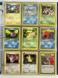 Pokemon Card Collection VTG Binder Holo Rare 1st E-Reader WOTC Mewtwo Pikachu - Image 5
