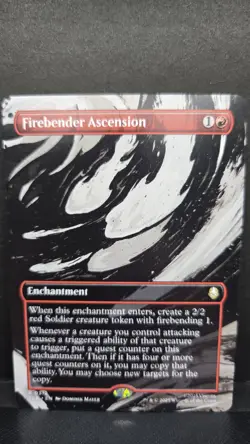MTG NM Firebender Ascension (Borderless) Avatar: The Last Airbender Regular - Image 1