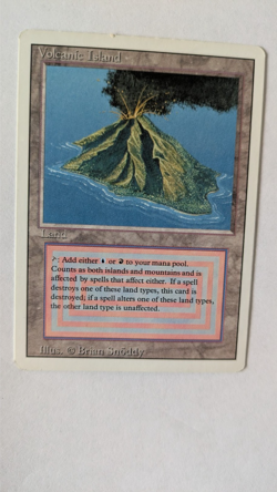 Volcanic Island Revised MTG Exc Free shipping with tracking 4 - Image 1