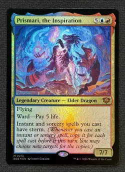Prismari, the Inspiration - Foil - Secrets of Strixhaven - Mtg - Image 1