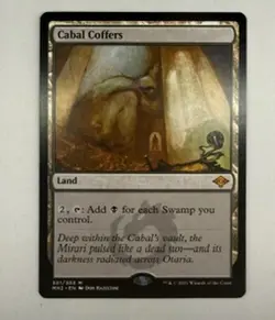MTG Cabal Coffers Modern Horizons 2 Rare Land 139/303 Magic The Gathering - Image 1