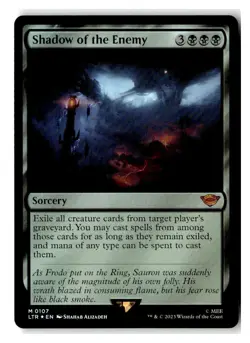 Shadow of the Enemy Foil M Universes Beyond: The Lord of the Rings: Tales of Mid - Image 1