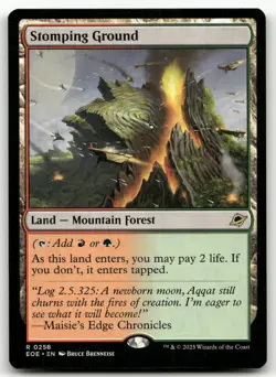 Stomping Ground #258 (NM) Edge of Eternities EOE Magic MTG - Image 1