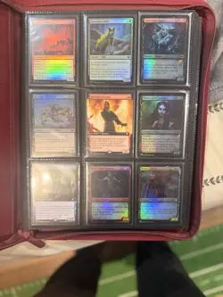6 Complete MTG Commander Decks + AFR D&D Booster Box + Binders Bulk Lot NM - Image 3