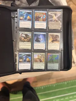 6 Complete MTG Commander Decks + AFR D&D Booster Box + Binders Bulk Lot NM - Image 5