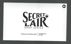 MTG Secret Lair Featuring: Phoebe Wahl [SEALED FOIL] Magic the Gathering - Image 1