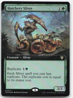 Hatchery Sliver (Extended Art) *Foil* CMM 771 NM - Image 1
