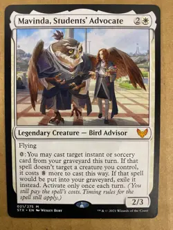 MTG 1x Mavinda, Students' Advocate 21 Strixhaven School of Mages Magic the x1 NM - Image 1